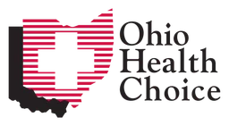 Ohiohealth logo, horizontal version, on a transparent background