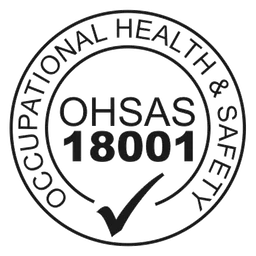 Logo Ohsas 18001, version icône noir, sur fond transparent