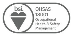 Logo Ohsas 18001, version monochrome, sur fond transparent