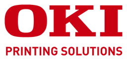 Oki logo, horizontal version, on a transparent background