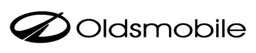 Oldsmobile logo, black wordmark version, on a transparent background
