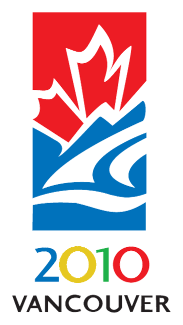 Olympics 2010 Vancouver logo, horizontal version, on a transparent background