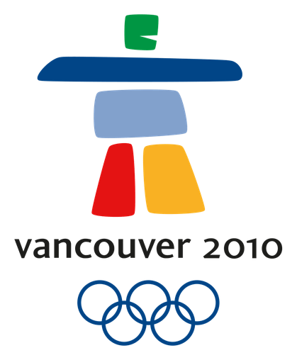 Olympics 2010 Vancouver logo on a transparent background