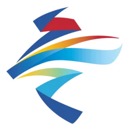 Olympics 2022 Beijing logo, icon version, on a transparent background