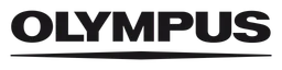 Olympus logo, black wordmark version, on a transparent background