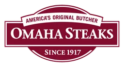 Logo Omaha Steaks, version horizontal, sur fond transparent