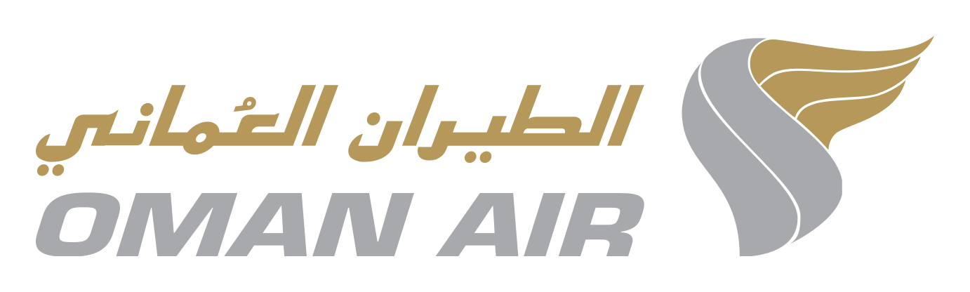 Oman Air logo on a transparent background