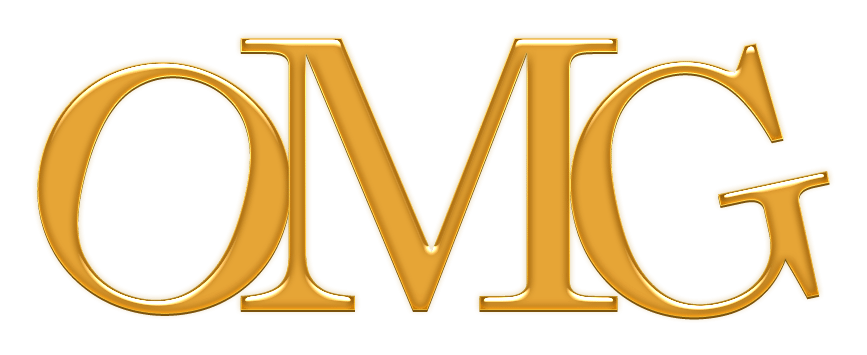 Omg logo on a transparent background