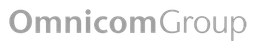 Omnicom logo, monochrome wordmark version, on a transparent background