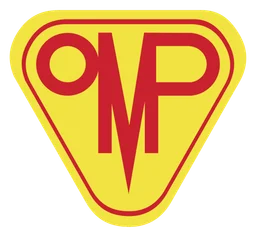 Omp logo, icon version, on a transparent background