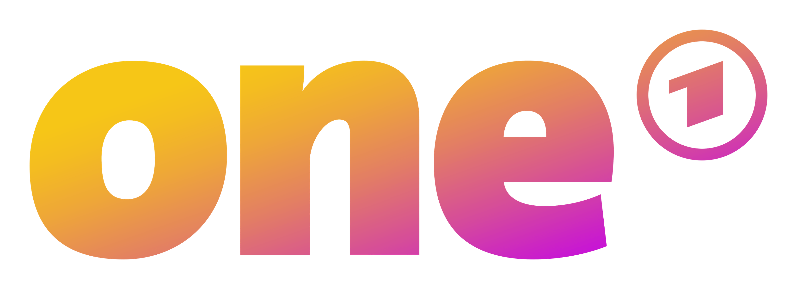 One logo on a transparent background