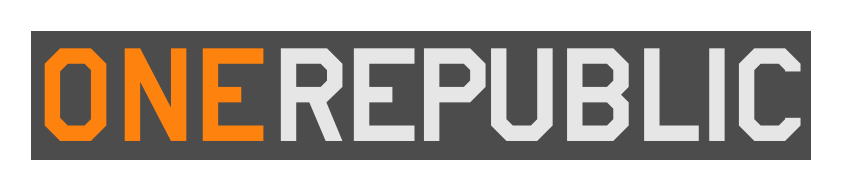 Onerepublic logo on a transparent background