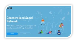 Ongsocial logo, horizontal version, on a transparent background