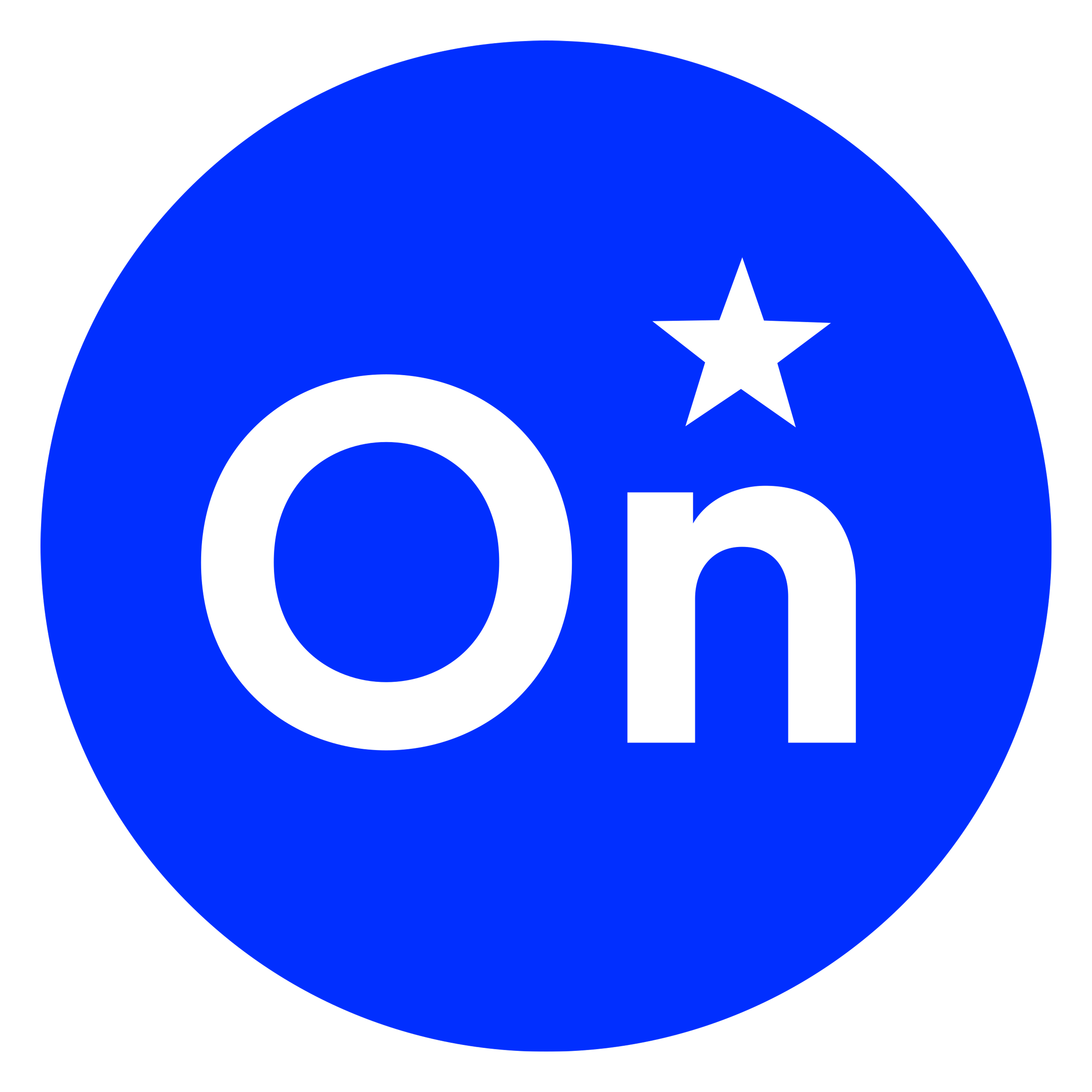 Onstar logo on a transparent background