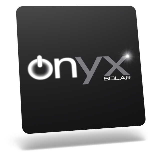 Onyx logo, black icon version, on a transparent background