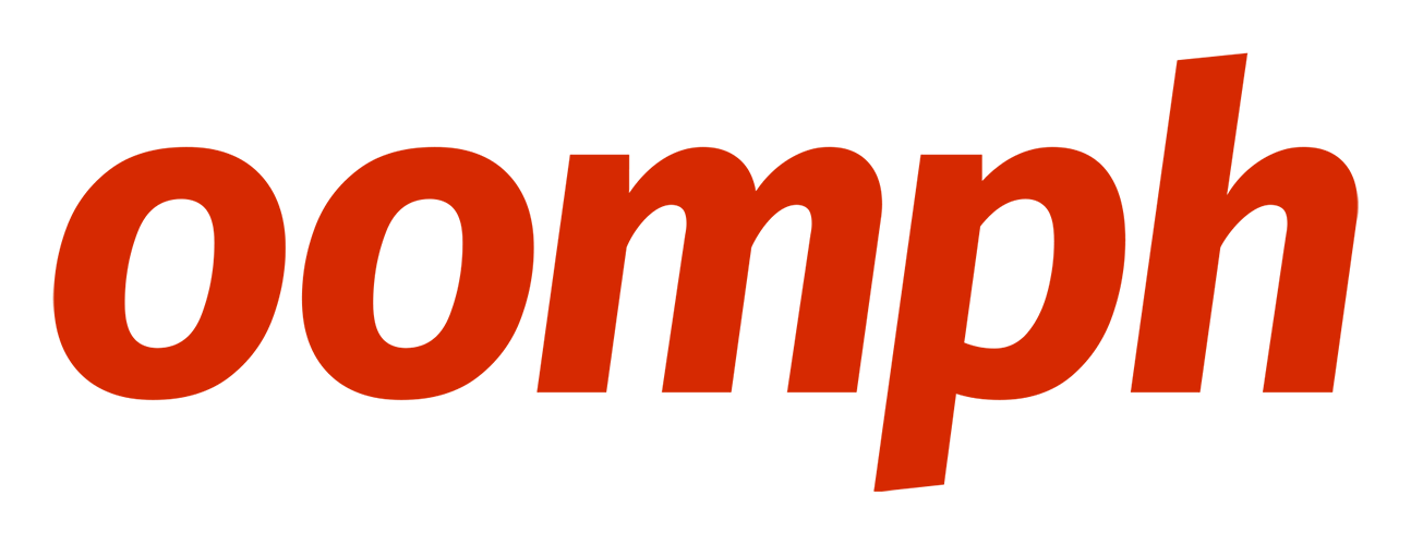 Oomph logo on a transparent background
