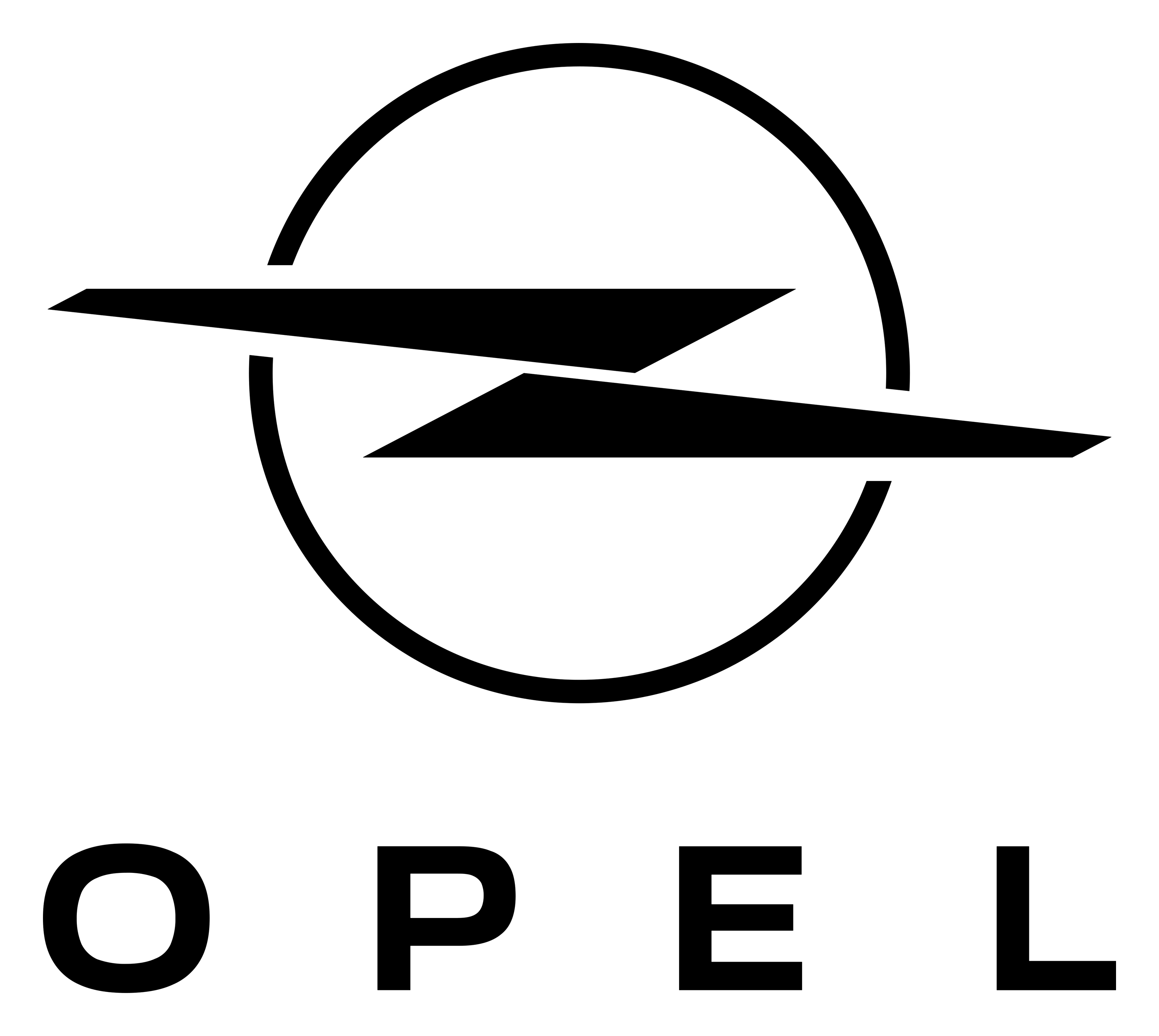 Opel logo on a transparent background