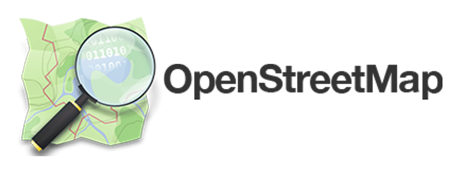 Openstreetmap logo on a transparent background