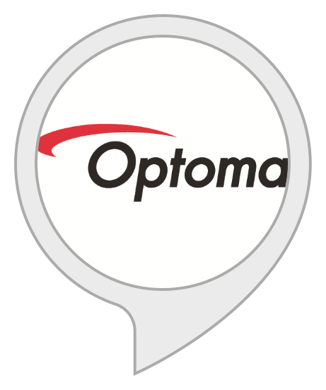 Optoma logo, white icon version, on a transparent background