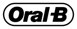 Oral B logo, black wordmark version, on a transparent background