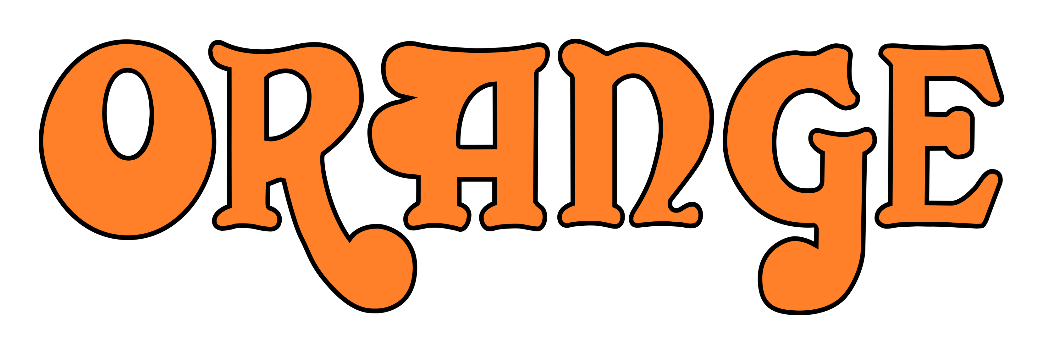 Orange Music logo on a transparent background