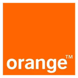 Orange logo, icon version, on a transparent background