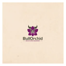 Orchid logo, icon version, on a transparent background