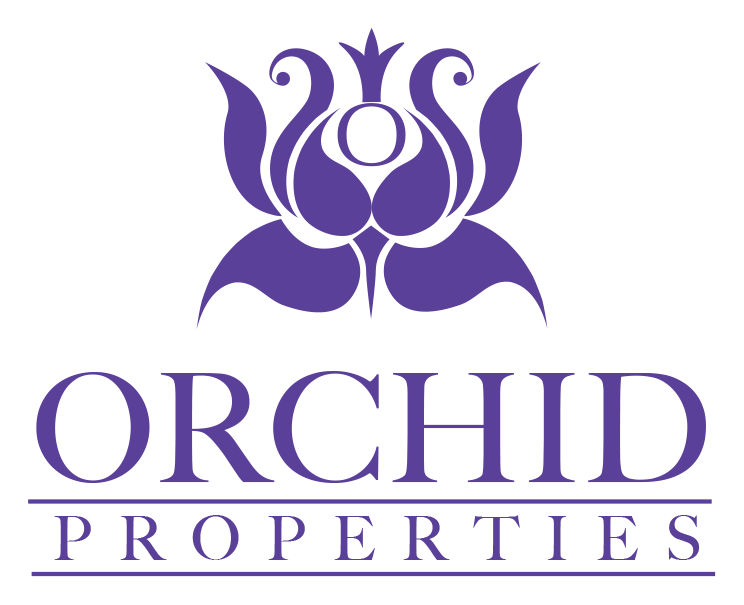 Orchid logo on a transparent background