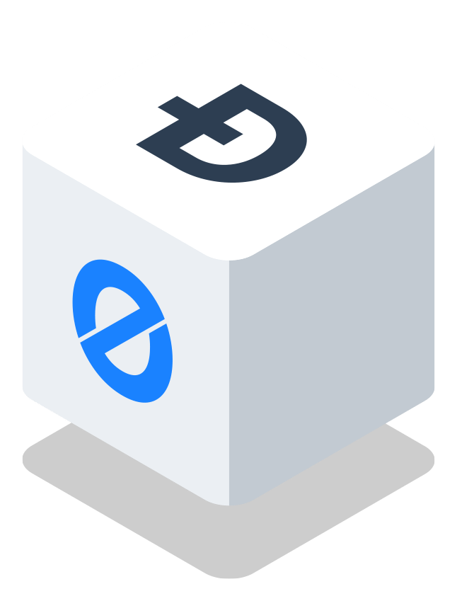 Origin Protocol logo, monochrome version, on a transparent background