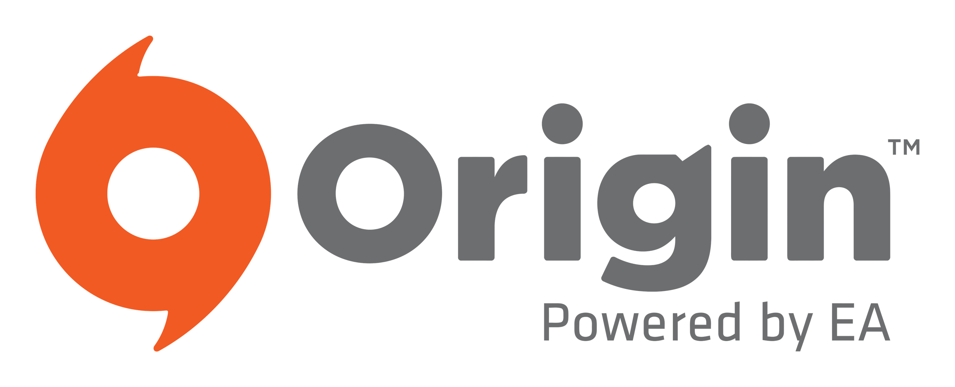 Origin logo on a transparent background