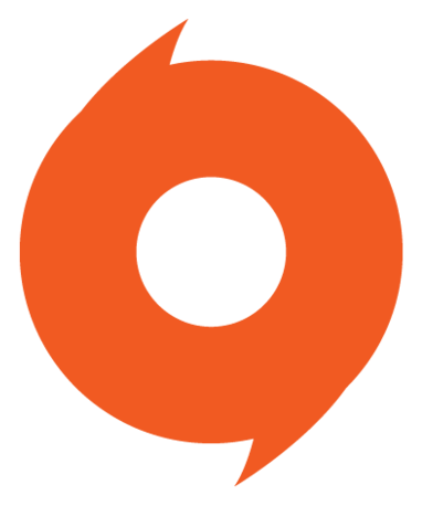 Origins logo, icon version, on a transparent background