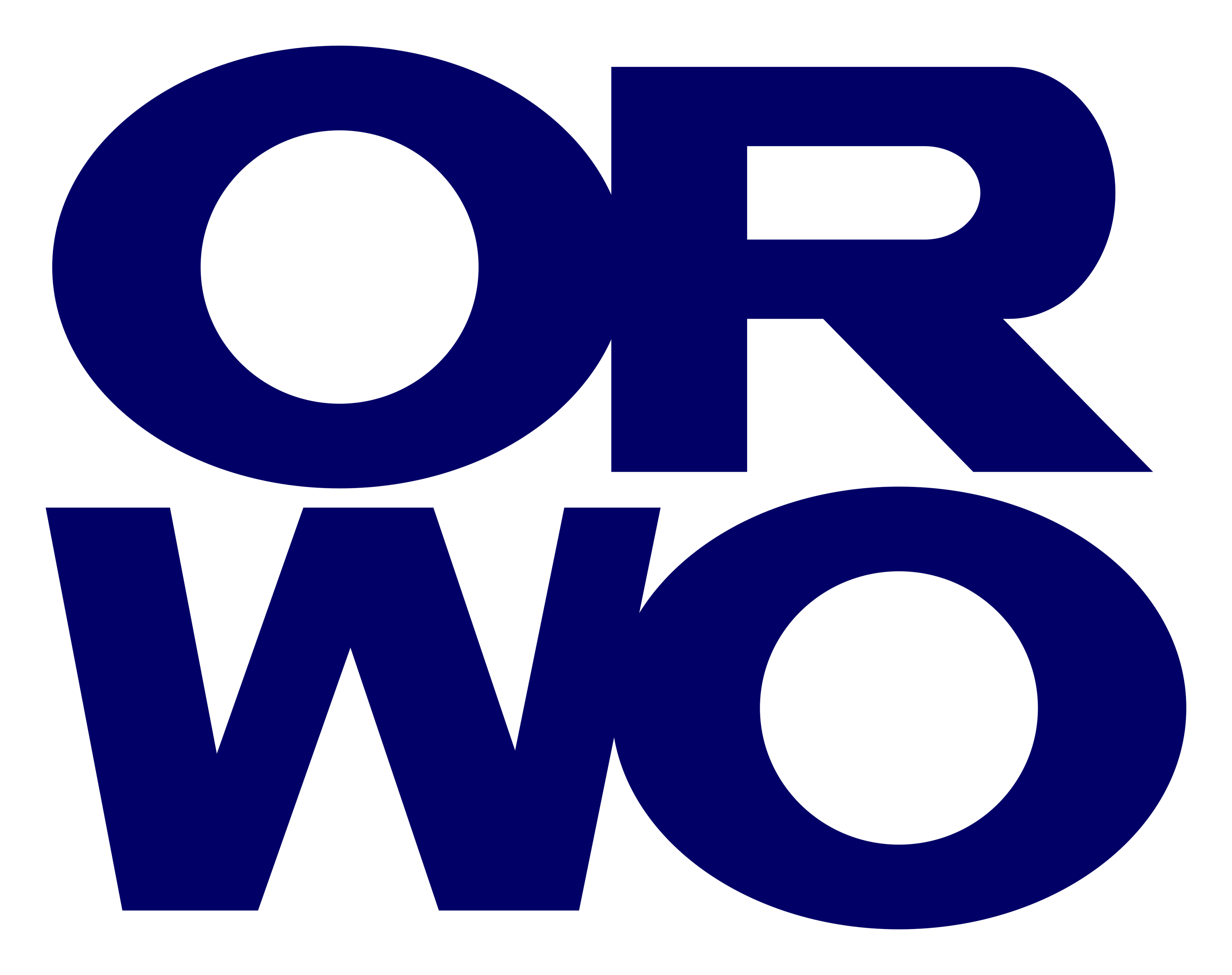Orwo logo on a transparent background