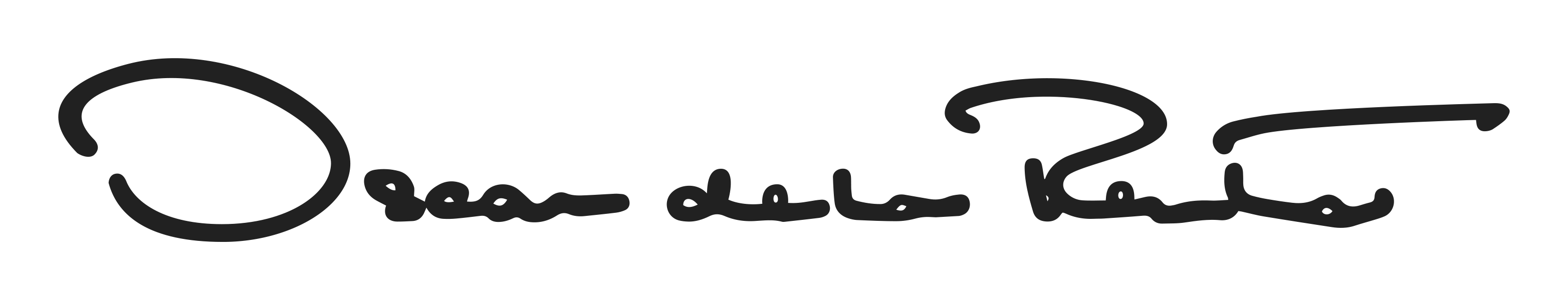 Oscar de la Renta logo on a transparent background
