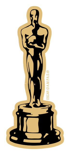 Oscar logo, horizontal version, on a transparent background