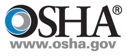 Osha logo, black wordmark version, on a transparent background