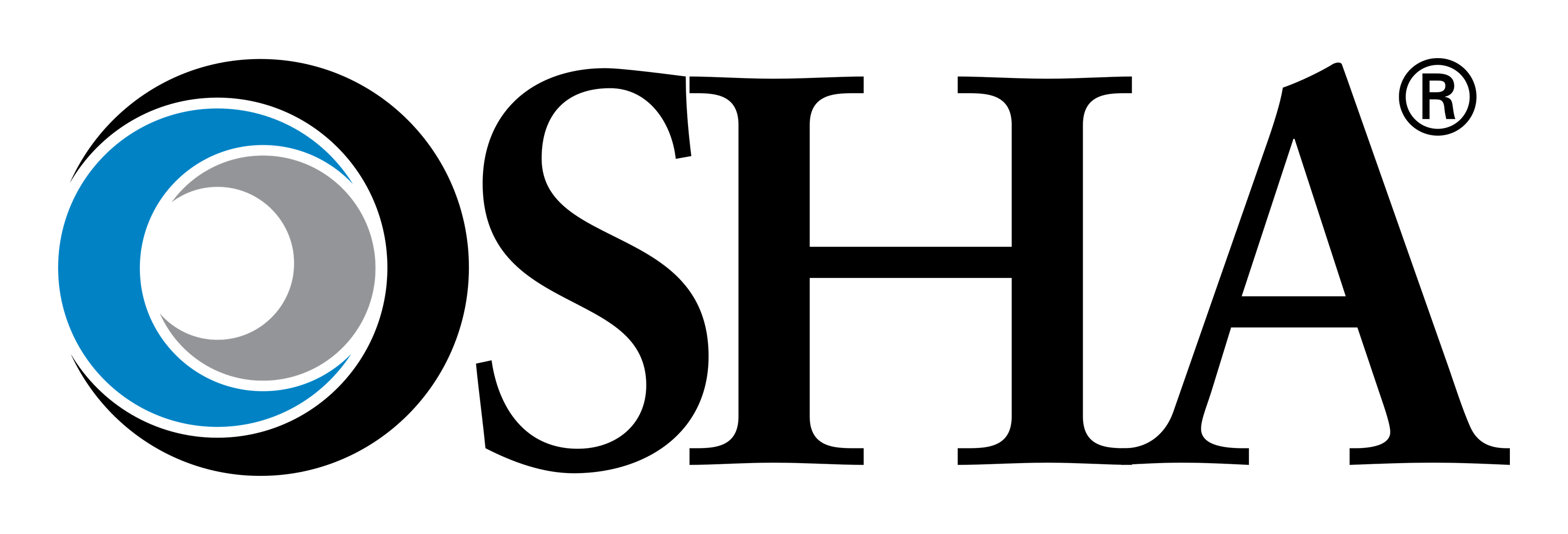 Osha logo on a transparent background