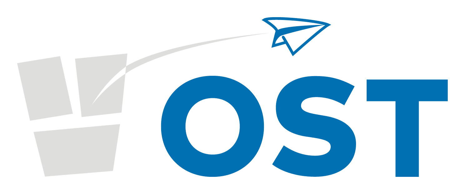 Ost logo on a transparent background