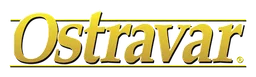 Ostravar logo, wordmark version, on a transparent background