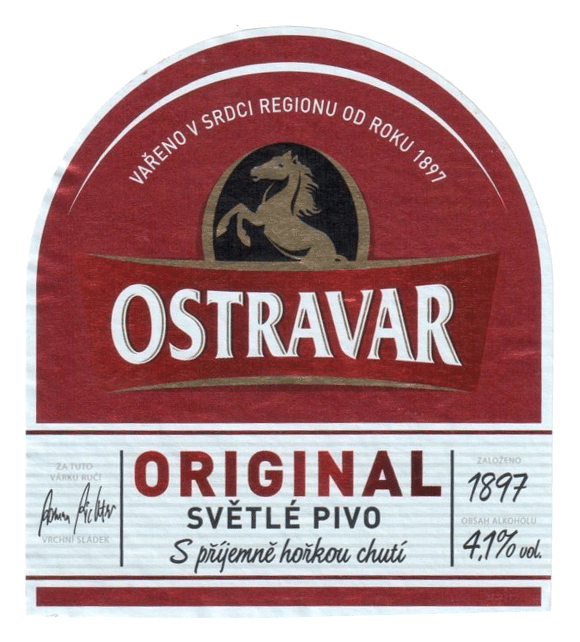 Ostravar logo on a transparent background