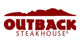 Outback Steakhouse logo, horizontal version, on a transparent background
