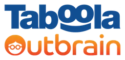Outbrain logo, horizontal version, on a transparent background