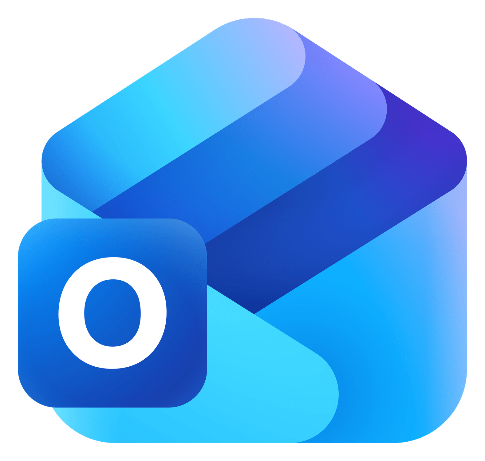 Outlook logo on a transparent background