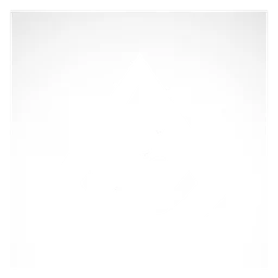 Overkill logo, white icon version, on a transparent background