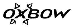 Oxbow logo, black wordmark version, on a transparent background