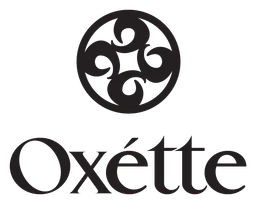 Oxette logo, black version, on a transparent background