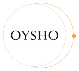 Oysho logo, white icon version, on a transparent background