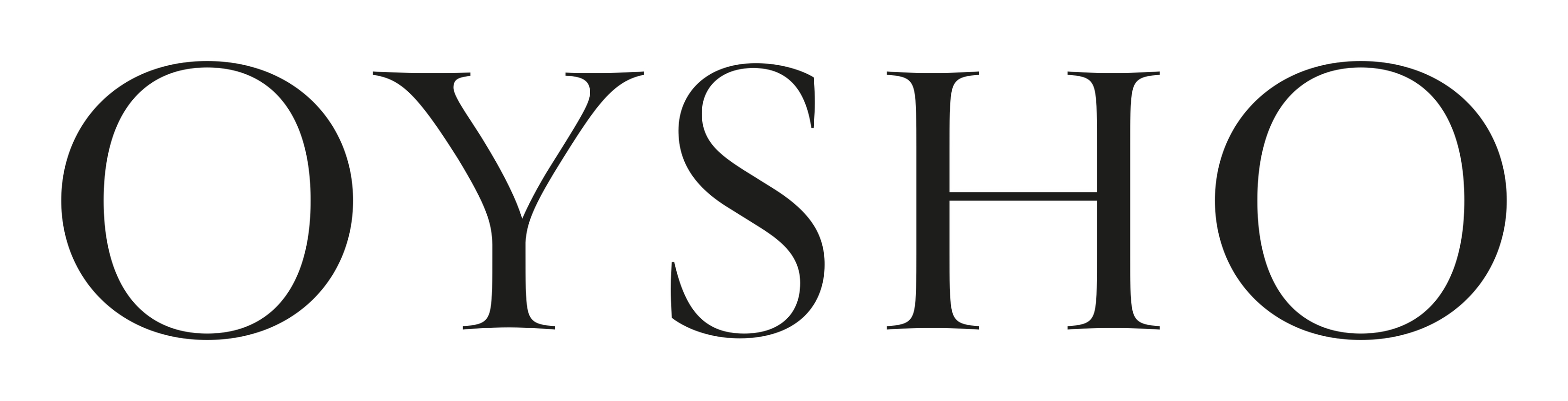 Oysho logo on a transparent background