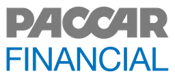 Paccar logo, horizontal version, on a transparent background