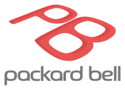 Packard Bell logo, horizontal version, on a transparent background