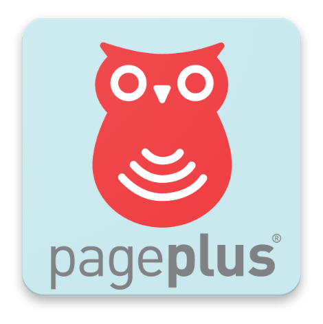 Logo de Page Plus, versión icono, sobre fondo transparente